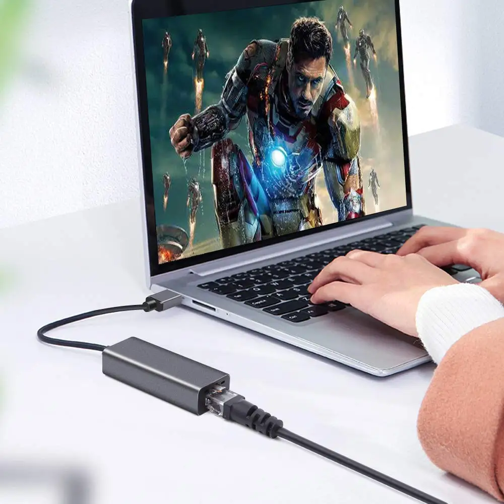 Адаптер onbian USB Ethernet 3 0 сетевая карта к RJ45 Lan для Windows 10 Xiaomi Mi Box Nintendo Switch USB|USB-хабы| |