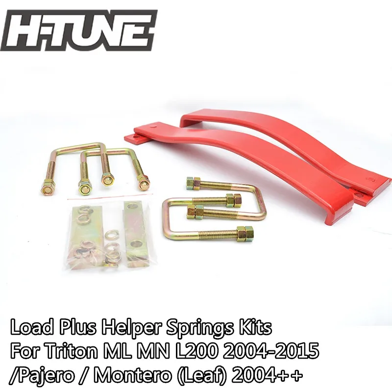 

4x4 Accessories Rear Load Plus Helper Springs Kits For Triton ML MN L200 /Pajero /Montero (Leaf) 2004-2015