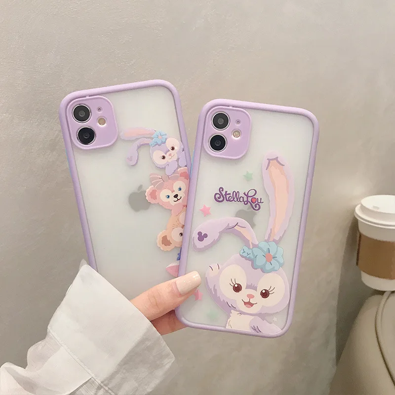 Чехол StellaLou Disney для iPhone 11 защитный чехол камеры 12 Pro Max X XR XS 7 8 Plus чехлы смартфона |