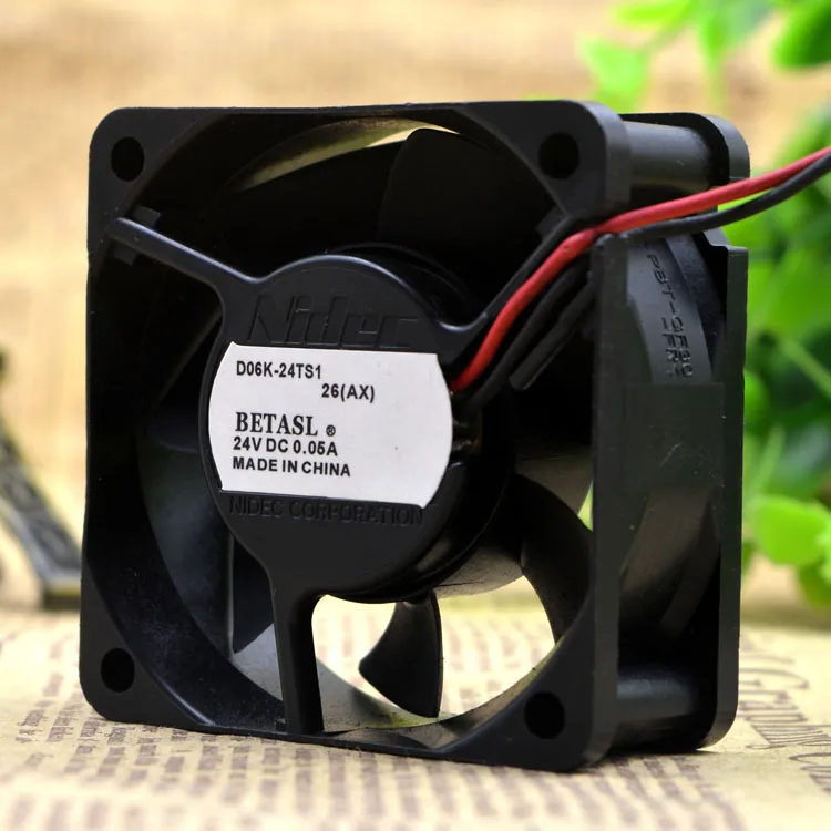 

New original D06K-24TS1 24V 0.05A 6CM 6025 inverter cooling fan