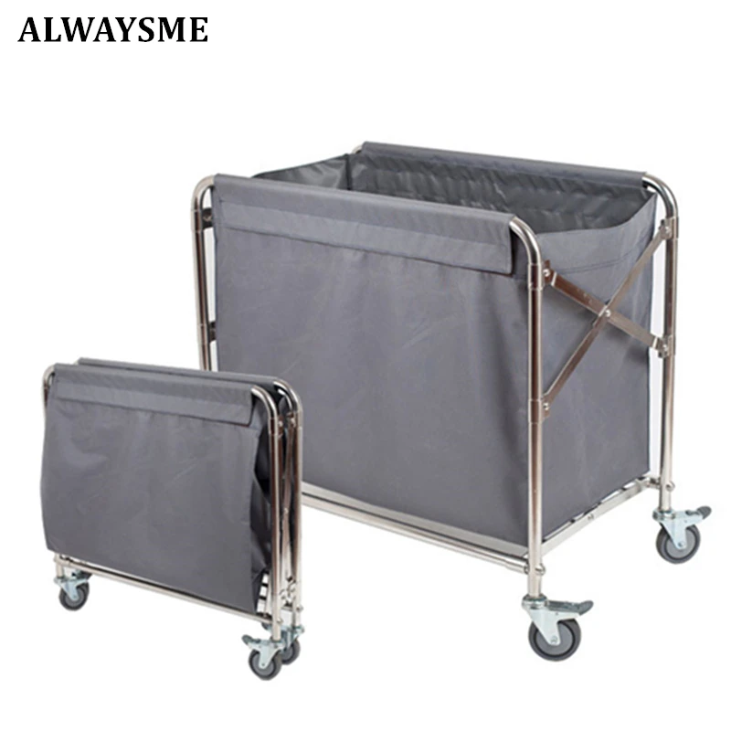 Складная корзина для хранения ALWAYSME с 4 колесами|Коробки и ящики хранения| |