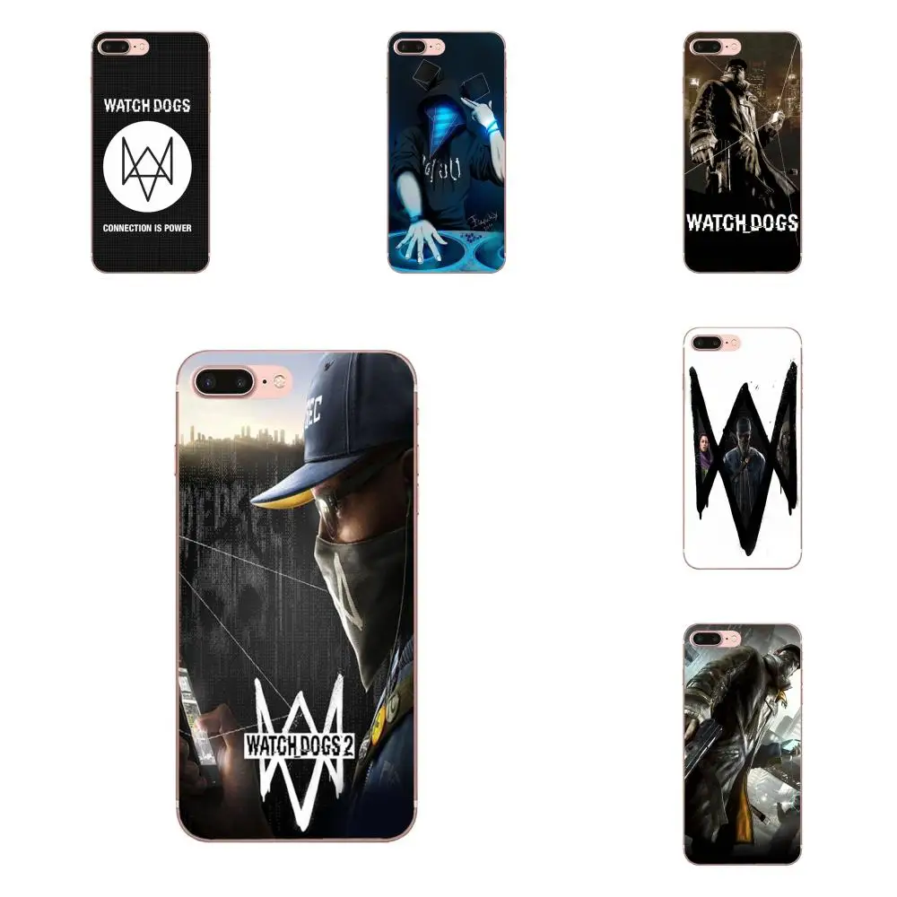 Модный чехол из ТПУ для телефона Watch Dogs Game Galaxy Alpha Core Note 2 3 4 S2 A10 A20 A20E A30 A40 A50 A60 A70 M10 M20