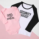 Рубашки с длинным рукавом для младшей сестры и сестры