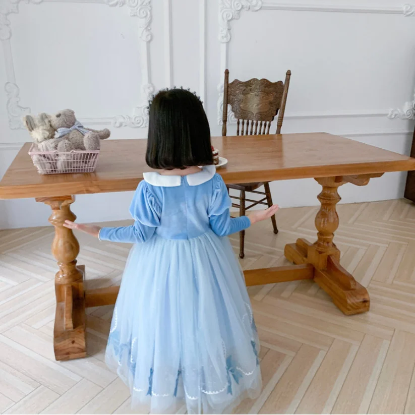 Halloween evening dresses girls Beachwear snow queen princess boys' clothes |