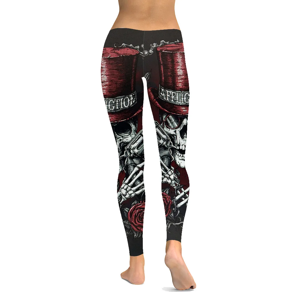 

Slim-Fit Leggings Digital Printing Fashion Halloween Sexy Leggings