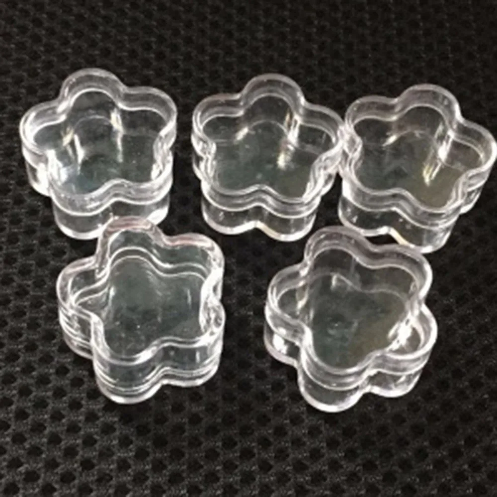 1 шт. 4 г Маленькая прозрачная Косметическая горшка для макияжа пустая