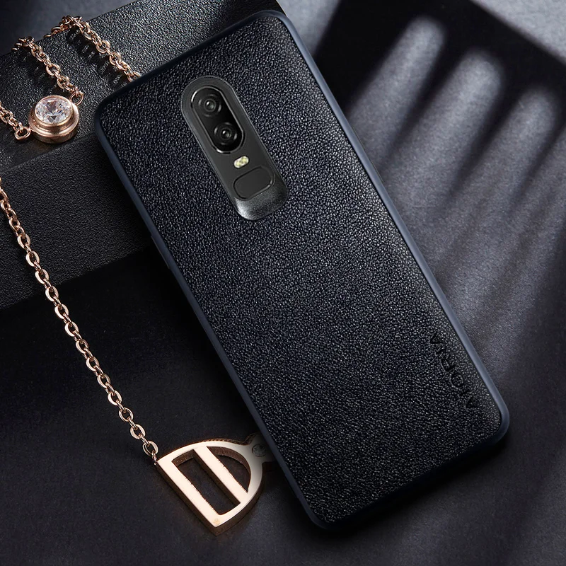 case for oneplus 6 6t coque retro business design with pu leather skin phone covers for oneplus 6 case capa funda cover free global shipping