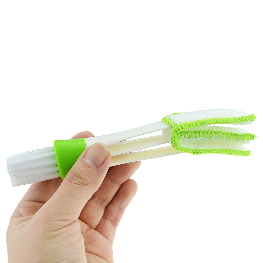 

Двухсторонняя щетка для чистки воздуховыпускного отверстия кондиционера Автомобильная клавиатура многофункциональная универсальная щет...