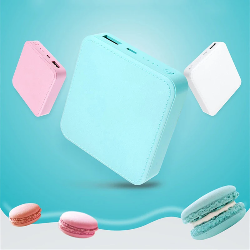 Внешний аккумулятор 30000 мАч портативный квадратный вместительный симпатичный