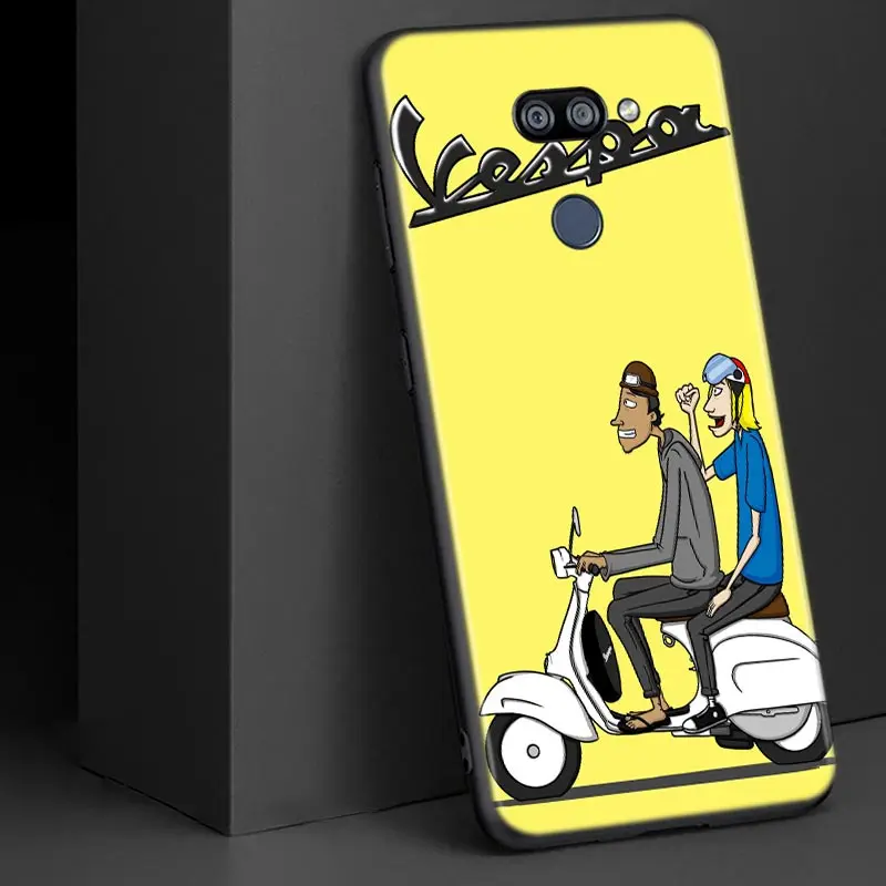 

Vespa Scooter For LG K22 K71 K61 K51S K41S K30 K20 2019 Q60 V60 V50 V40 V35 V30 G8 G8S G8X ThinQ Phone Case