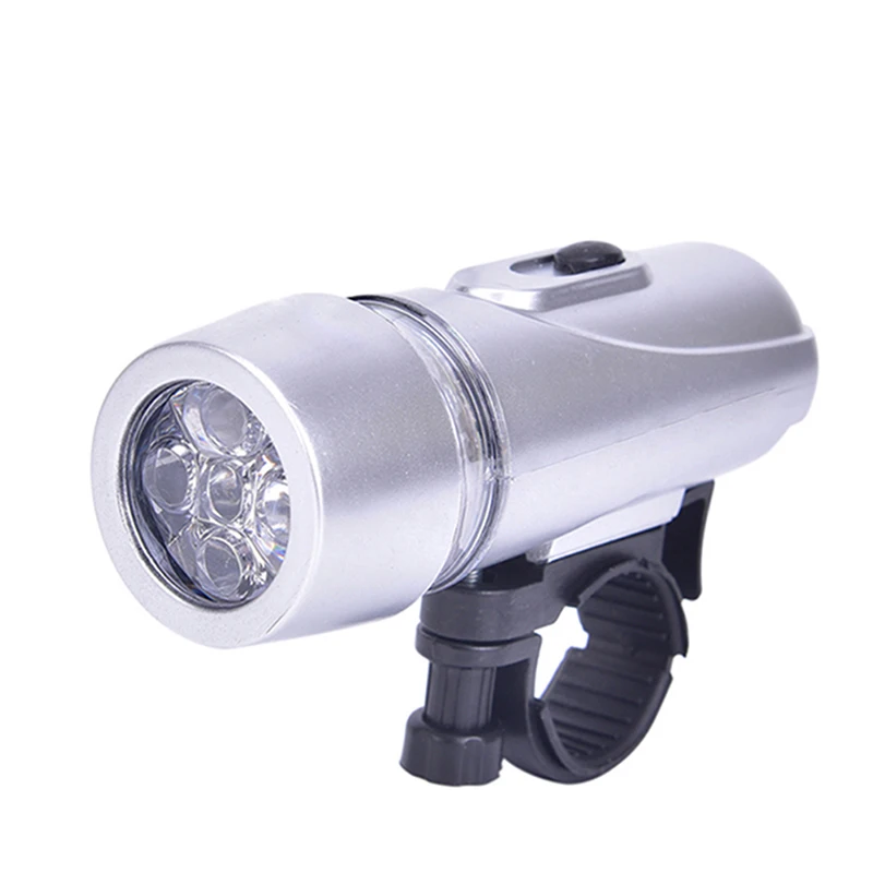 

Bicycle Light Bike 5 LED Cycling Front Light Bike Lights Lamp Torch Waterproof ZOOM Flashlight (Battery NOT Included)