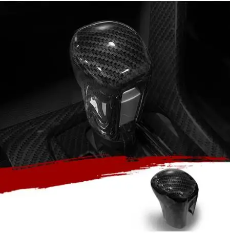 Аксессуары из углеродного волокна черного цвета интерьер ABS Decroation cover trims для Honda