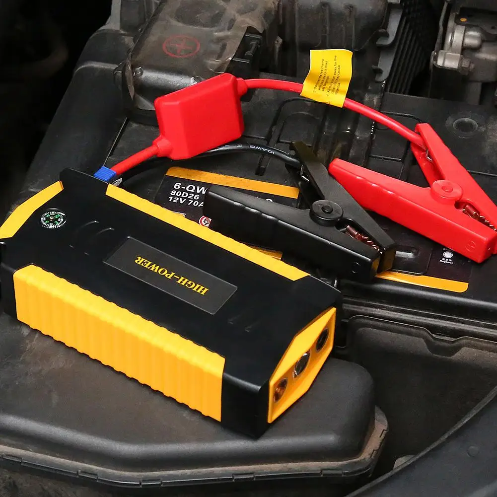 

Clearance Price Car Jump Starter Power Bank 600A Portable Car Battery Booster Charger 12V Petrol Diesel Starting Device