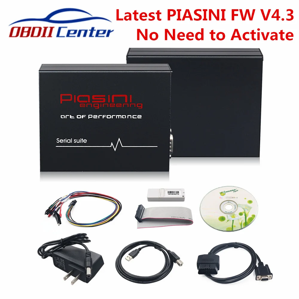 Программатор ЭБУ Piasini V4.3 инструмент для настройки чипа Obd2 с Usb ключом Jtag Bdm Kline Can