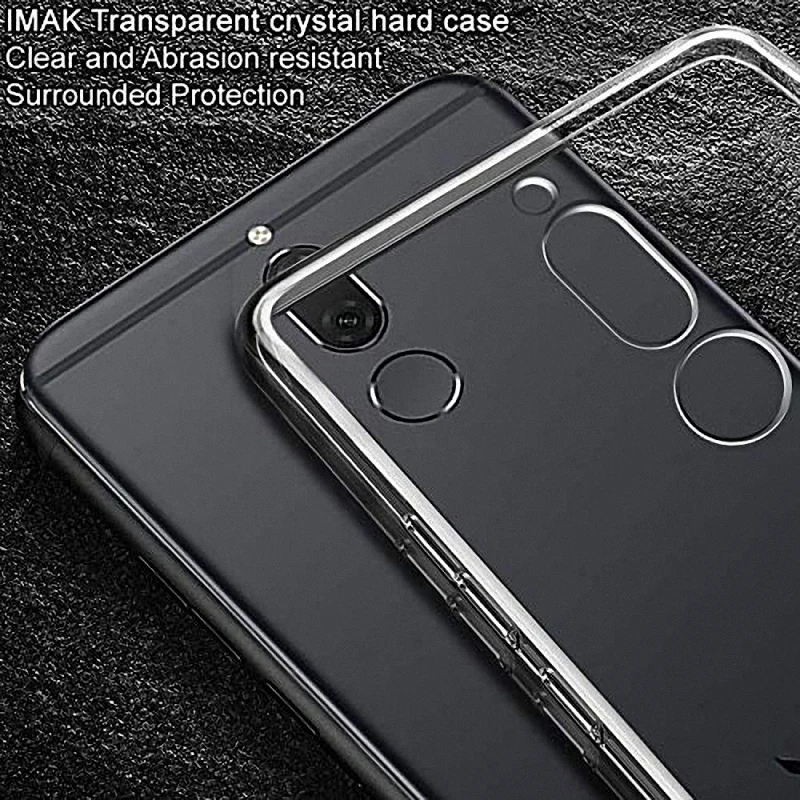 Мобильный телефон задняя крышка для Huawei Honor 9i 9N Мягкий ТПУ прозрачный силиконовый