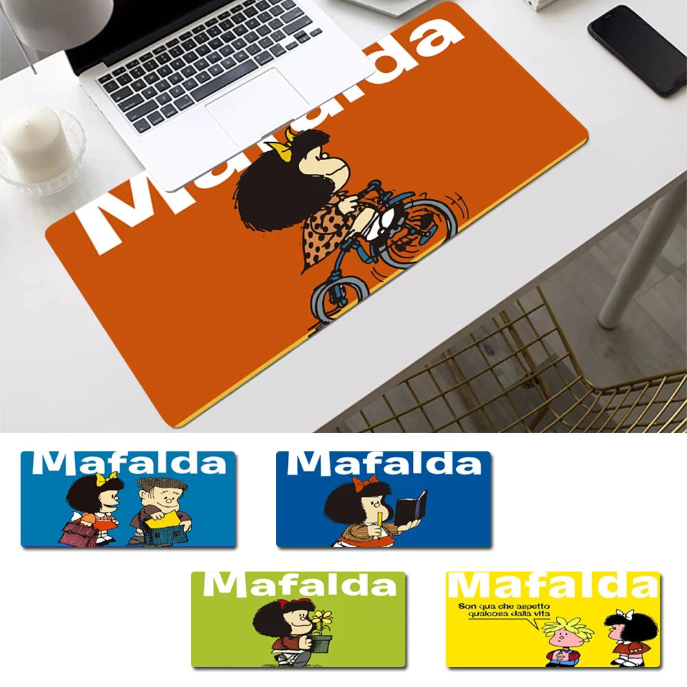 

Wholesale Mafalda Gaming Mouse Pad Gaming MousePad Large Big Mouse Mat Desktop Mat Computer Mouse pad For Overwatch