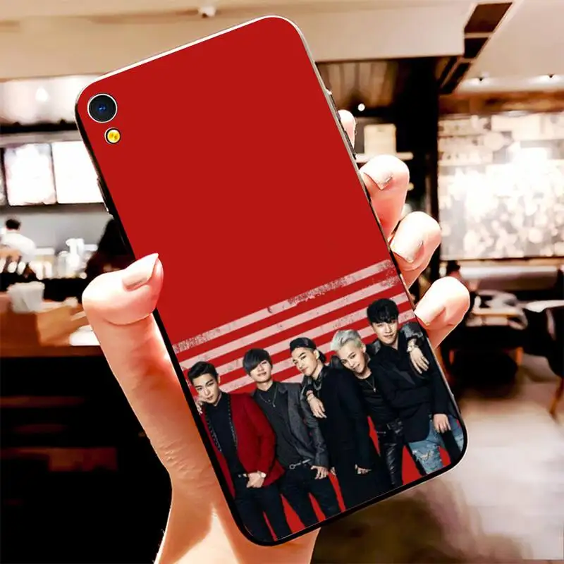 CUTEWANAN KPOP BIGBANG черный ТПУ мягкий резиновый чехол для телефона Vivo Y91c Y17 Y51 Y67 Y55 Y93 Y81S Y19