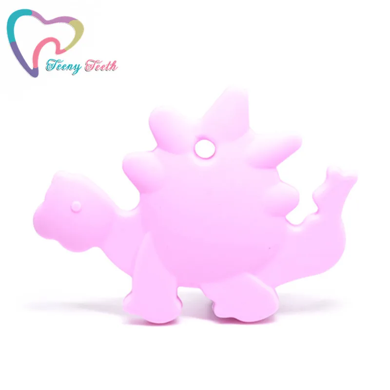Силиконовый Прорезыватель для зубов в виде динозавра мягкая детская игрушка