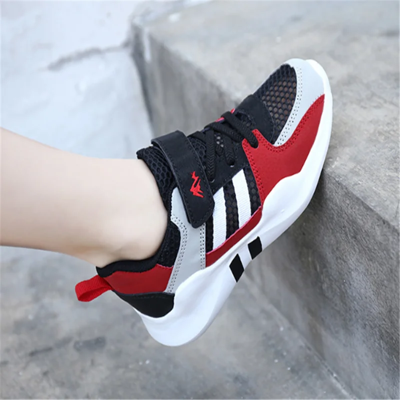 Новинка 2020 года Летняя детская спортивная обувь для мальчиков Легкая дышащая