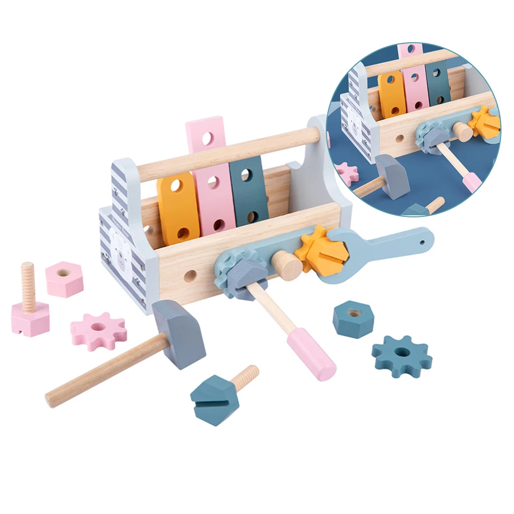 

Имитация деревянного инструмента для ремонта, ящик для инструментов, ручной инструмент «сделай сам», игрушки для игр, креативный подарок