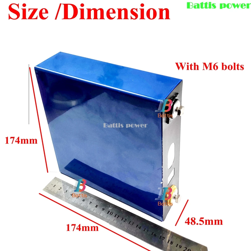 LiFePo4 3 2 v 150Ah литиевая батарея LFP литий железо фосфат для diy 12v 24v 48v 300ah 150ah 600ah