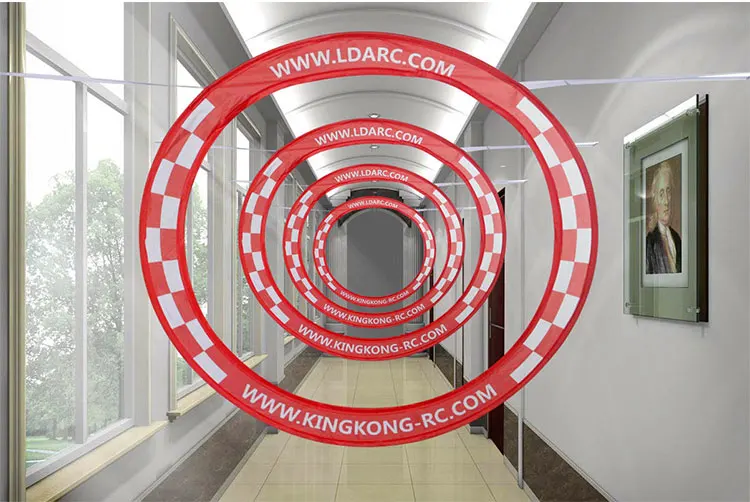 LDARC 500 мм круглая летающая гонка ворота для радиоуправляемого дрона игра