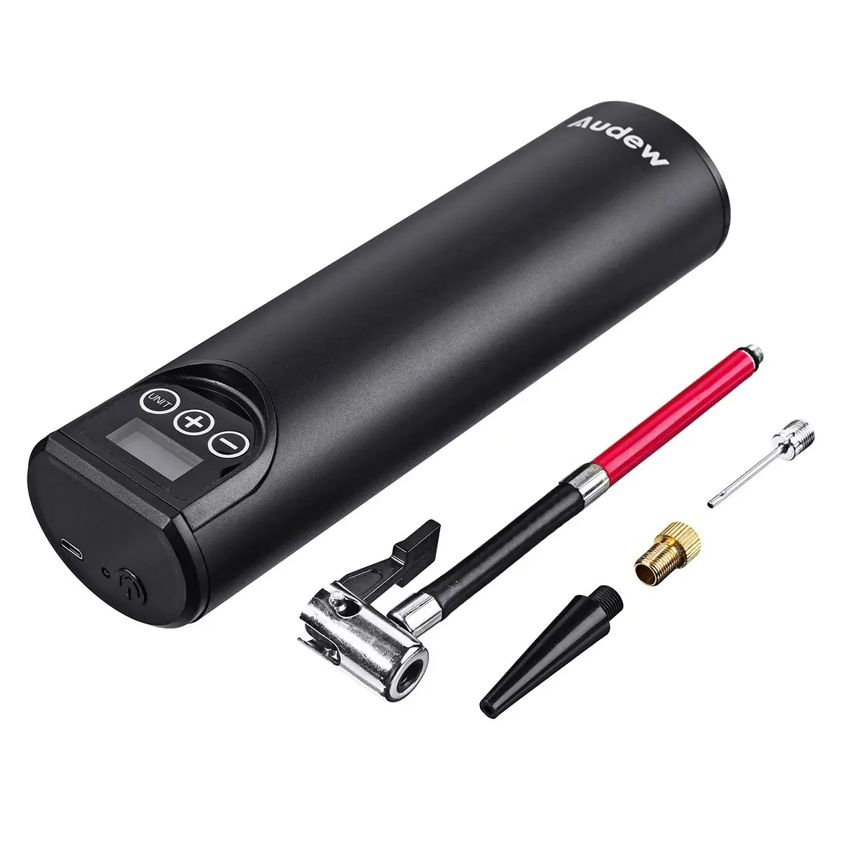 Audew 12 В 150PSI USB интерфейс портативный воздушный компрессор надувной насос ЖК-дисплей для автомобильных велосипедов шины Мячи плавательные кольца