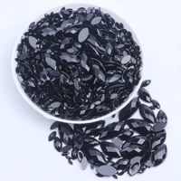 acrylic rhinestone strass 3x6mm 10000pcs gems normal colors flatback marquise earth facets nail art decorations