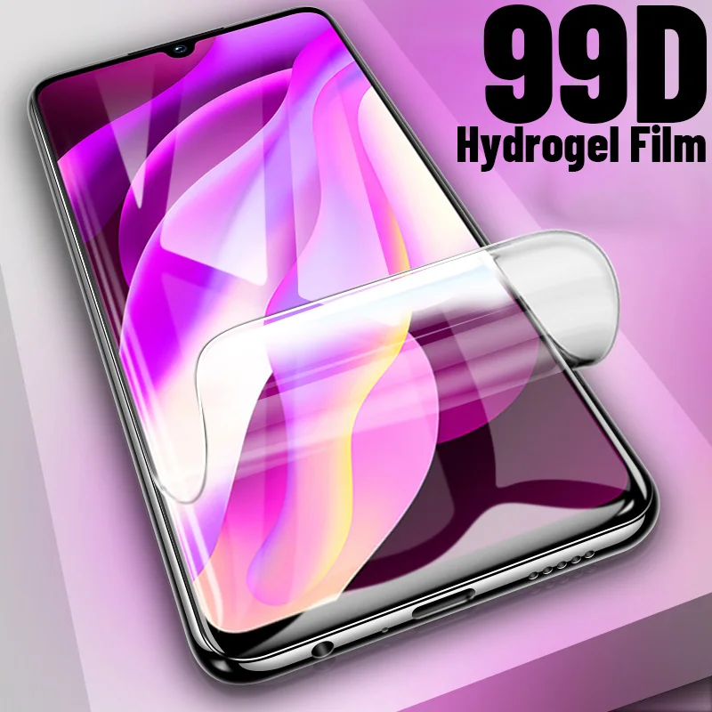 99D Гидрогелевая пленка для Xiaomi mi CC9 Pro, Защитная пленка для Xiaomi mi A2 A3 Lite 8 9 Lite SE 9T mi x 3 9X, мягкая пленка без стекла