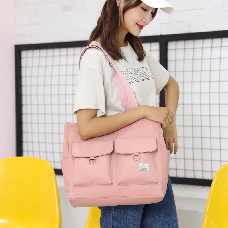 Женская спортивная сумка водонепроницаемая нейлоновая для фитнеса