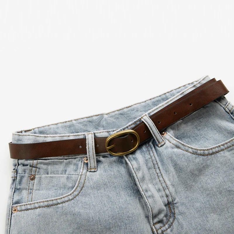 

High Waist Ripped Edge Denim Women's Shorts Summer 2021 New Light Blue Pants Simple Fashion All Match Casual Short Jeans