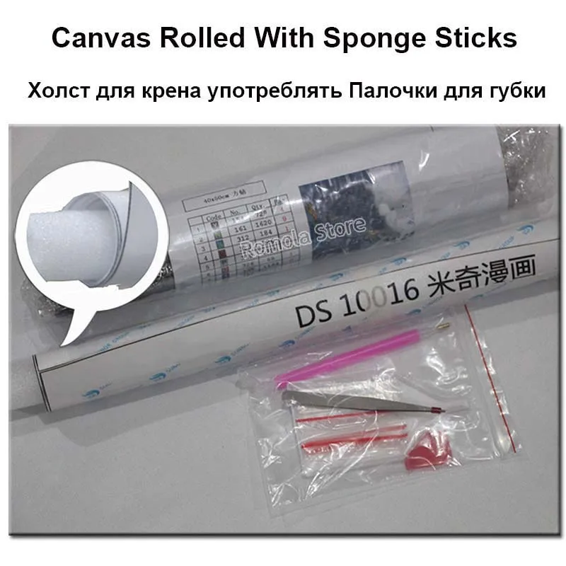 Ангел девочка роза Луна полный квадратный/круглый 5D DIY Алмазная картина вышивка