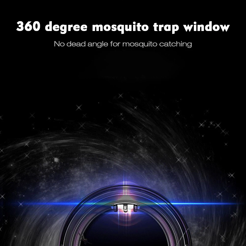Электронная ловушка для уничтожения комаров от мотыльков светодиодная Ночная