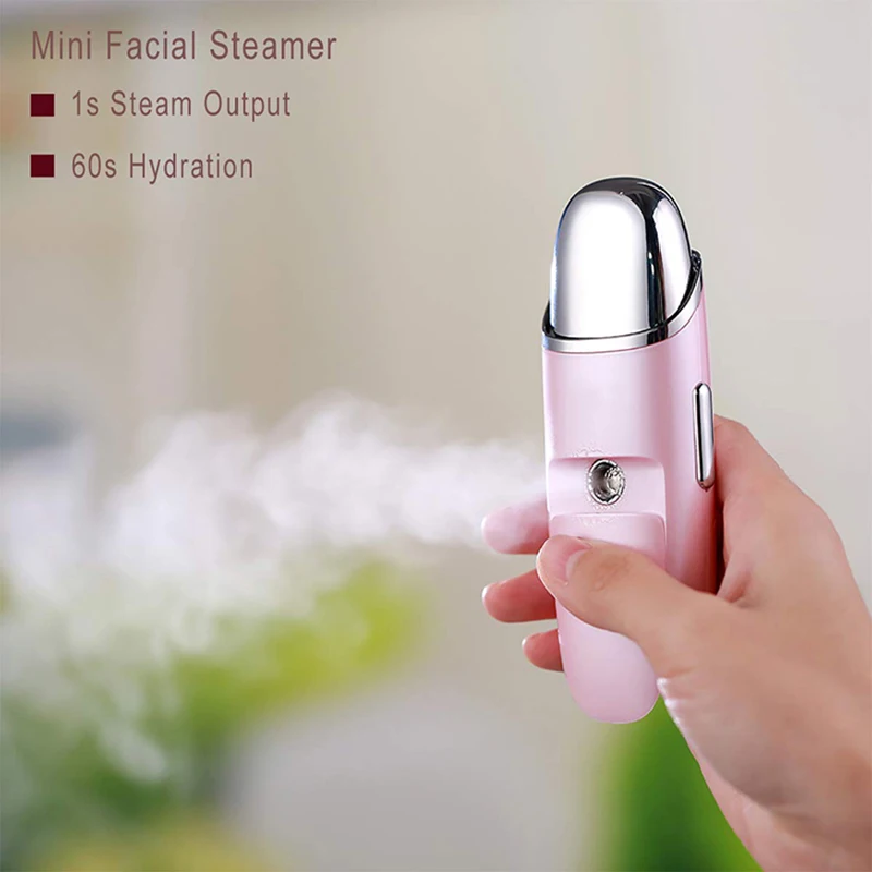 Портативный распылитель нано тумана для лица тела дневное увлажнение уход за