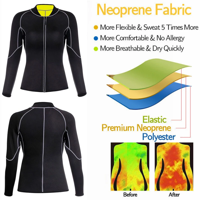 CXZD Hot Sauna Suit Sweat Pants Neoprene Sweating Shapers Women Weight Loss Fat Burn Corset Body Shaper Slimming | Женская одежда