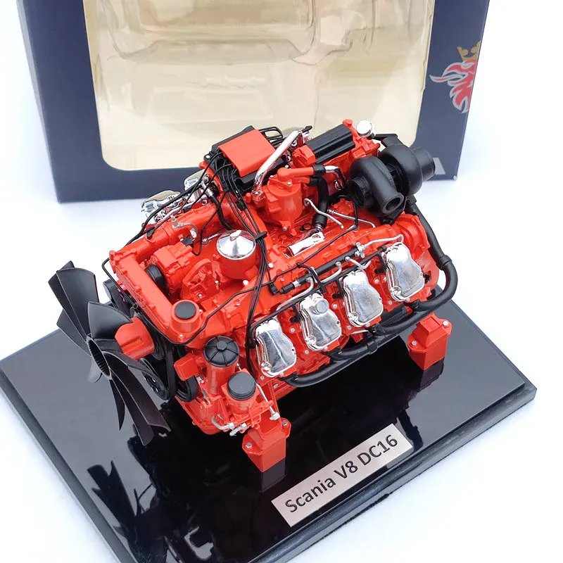 Коллекция моделей 1/12 Tekno для двигателя Scania V8 DC16 арматура 2341278 подарок - купить по
