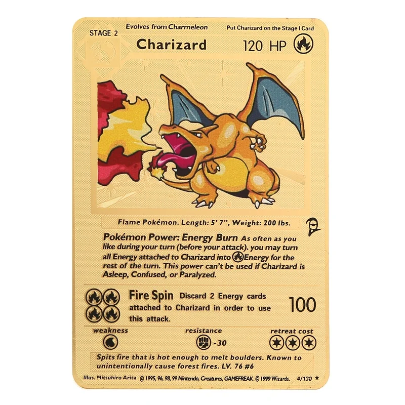 

27 Styles Pokemon GX MEGA Cards Gold Metal V Card Pikachu Charizard Shadow Cards Super Collection Anime Cards Game Toys Gift