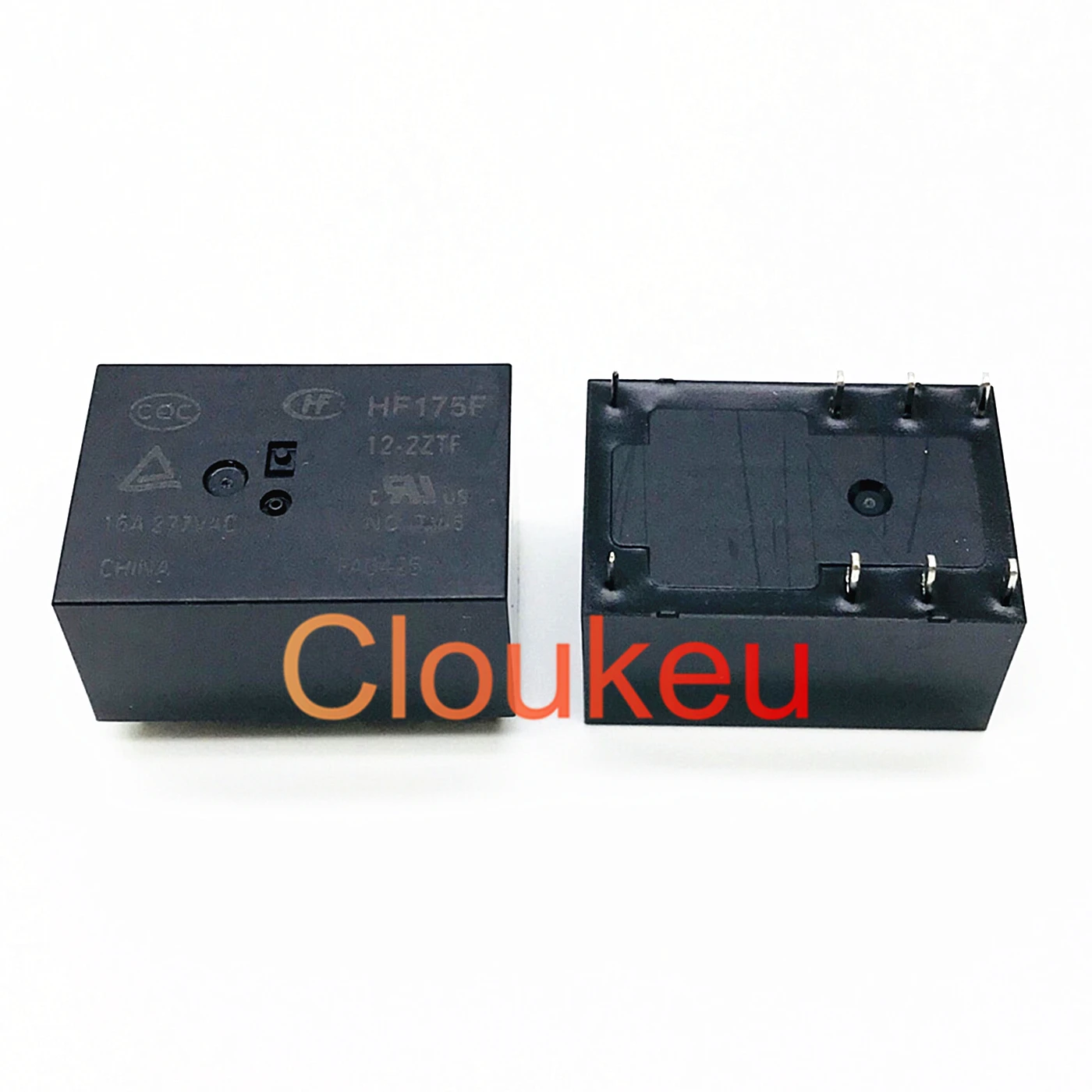 

50 шт. реле HF175F-5 12 24-2ZTF DC5V 12V 24V 16A 8pin