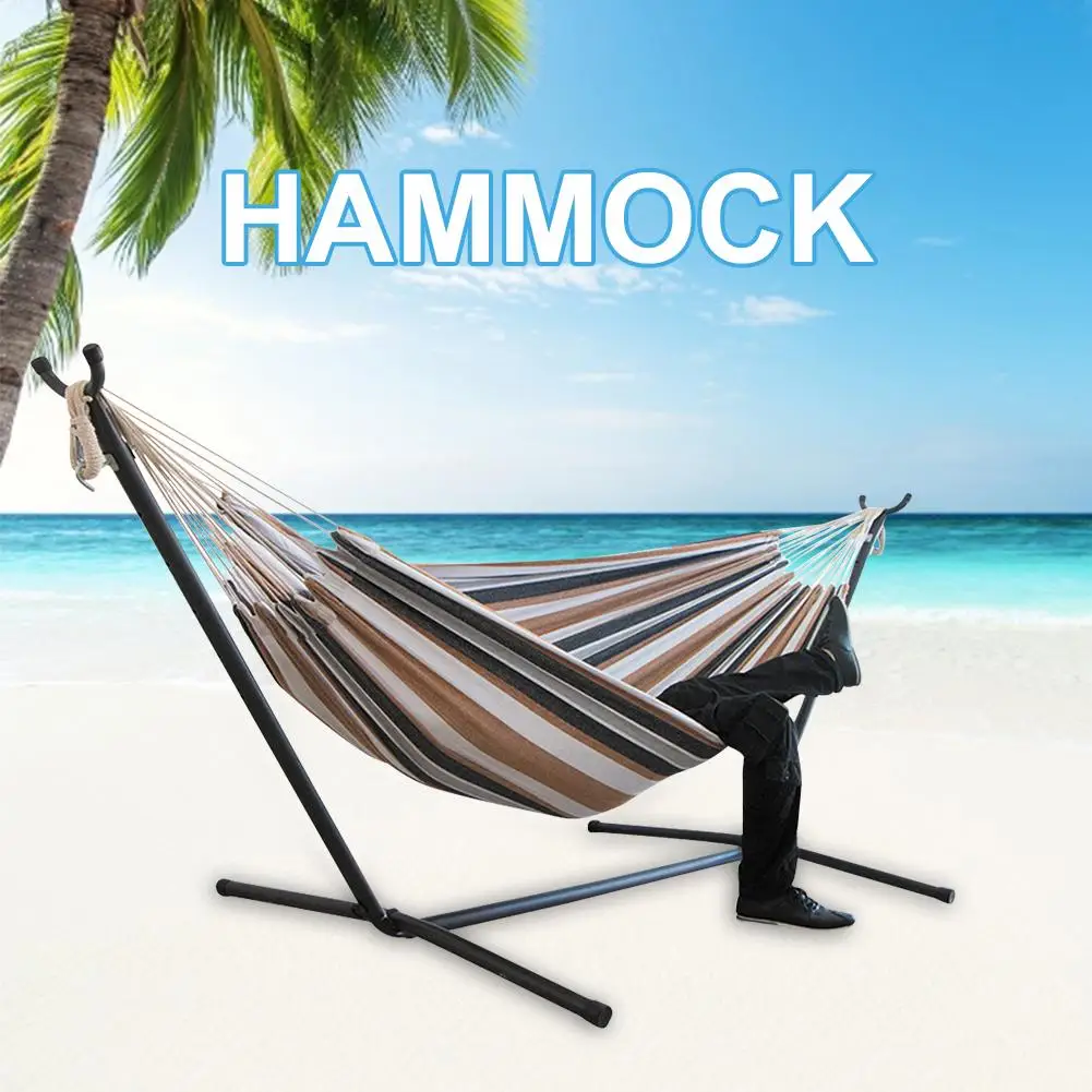 Портативный комнатный/уличный гамак для кемпинга на 1-2 человек высокопрочная