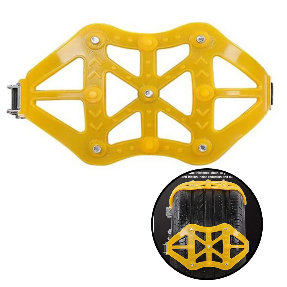 

1 Pcs Snow Chain General Car Tyre Snow Chain Tendon Tyre Snow Chain Snow &mud And Ice Breaker Cars Off-road Suv Wheel Accessorie