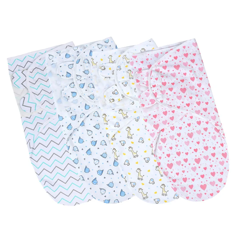 Пеленки Регулируемые из 100% органического хлопка для младенца пеленки