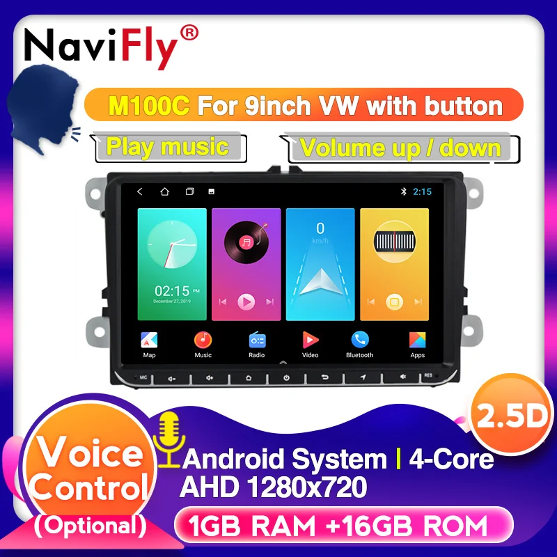 4G LTE IPS DSP 9 &quotAndroid 10 4 + 64G Автомобильный мультимедийный плеер радио GPS навигация для