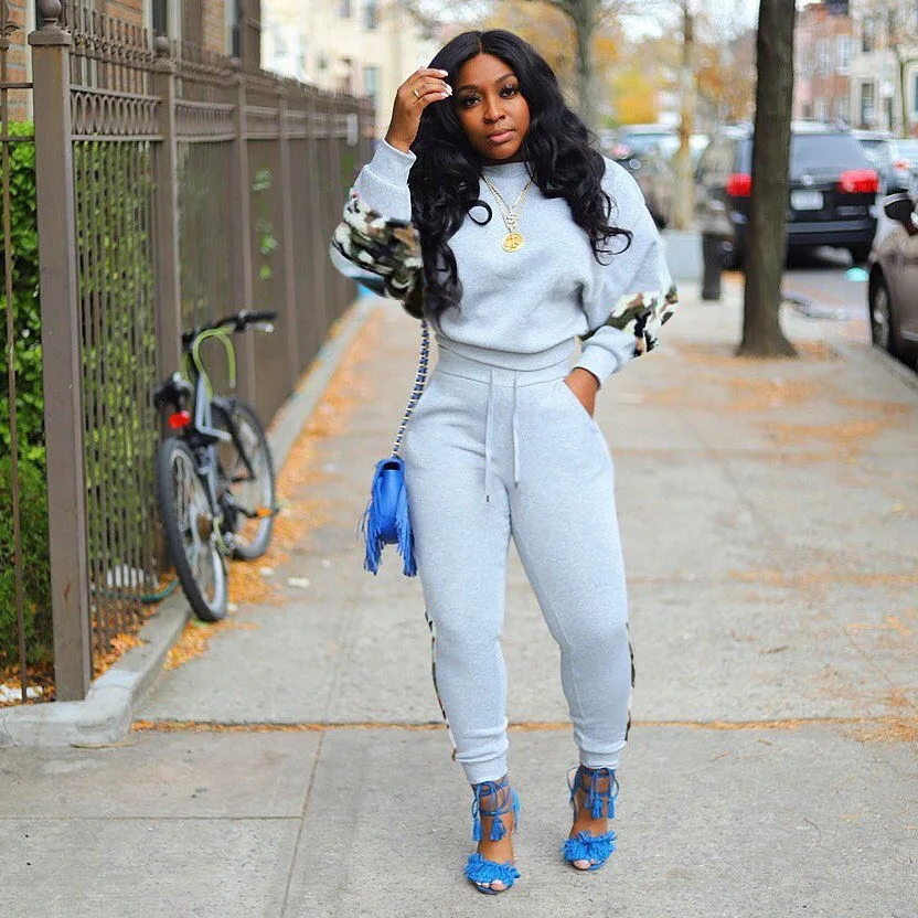 Зимний женский костюм размера плюс 2xl комплект из 2 предметов камуфляжный