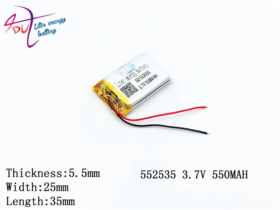 503443 503545 3 7 в перезаряжаемая литий-полимерная батарея 550 мАч Mp3/4/5 Bluetooth Радио