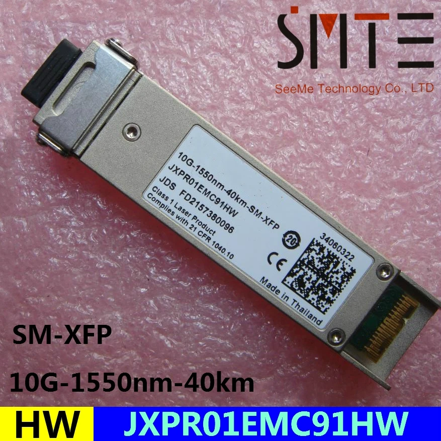 

Волоконно-оптический трансивер HW JXPR01EMC91HW 10G-1550NM-40KM-SM-XFP