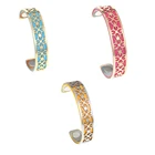 Женские браслеты-манжеты из нержавеющей стали Yoiumit, ювелирные изделия сделай сам, сменный кожаный браслет, лучший подарок, бижутерия, новинка 2021