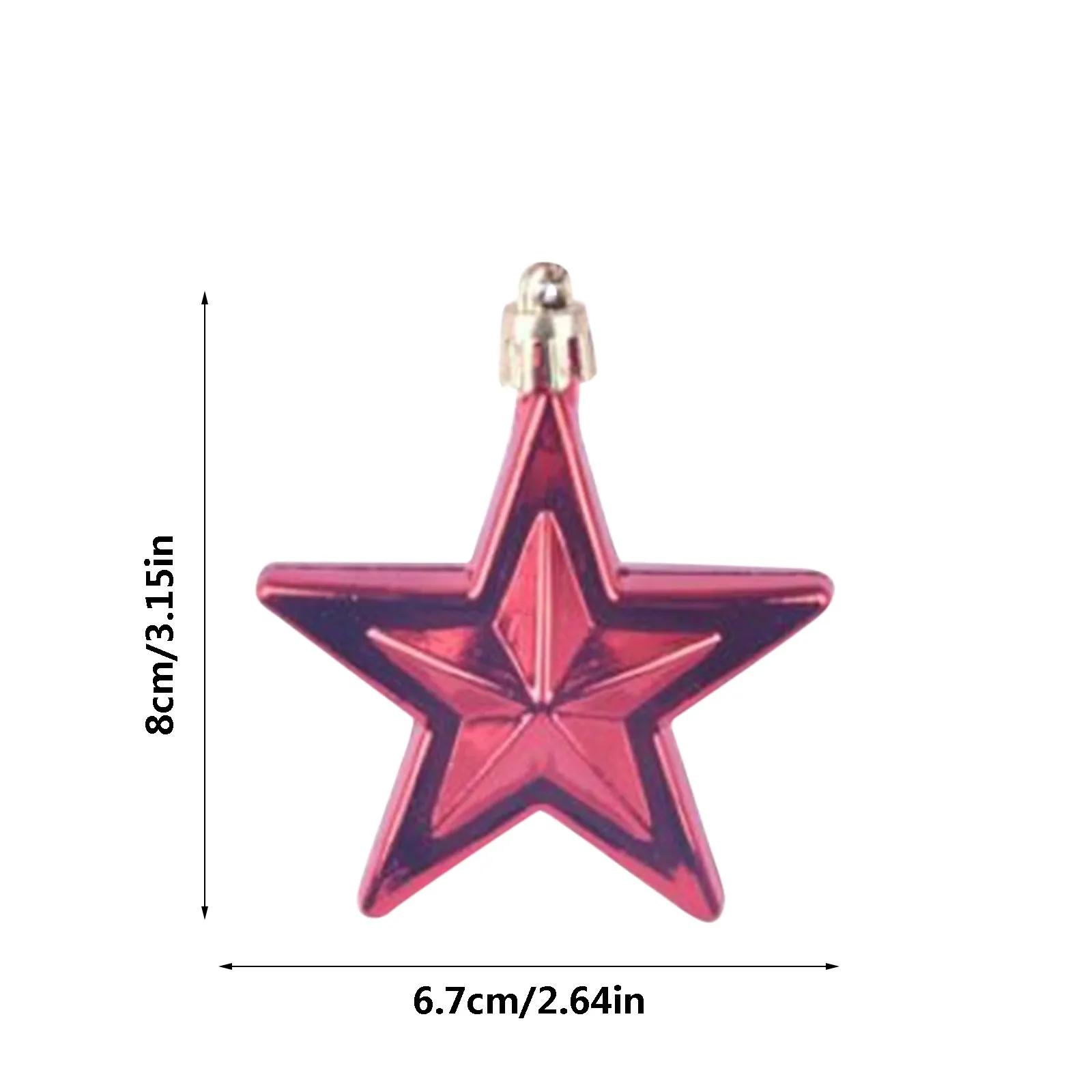 

Independence Day Ornaments 4th of Ju-ly Printing Five-Pointed Star Hanging Decor decoracin de habitacin