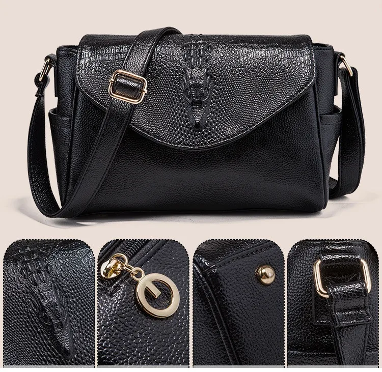 Сумка мессенджер NIGEDU женская из искусственной кожи| |