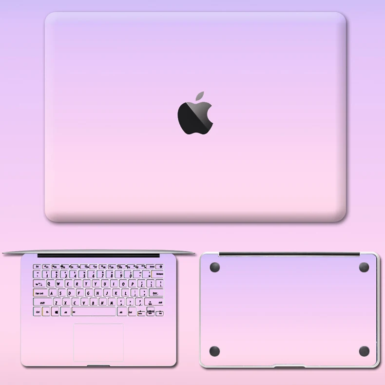 Прекрасный милый ноутбук наклейка для Macbook Pro Air 11 13 15 retina полный корпус кожи протектор милый стикер kawaii протектор кожи