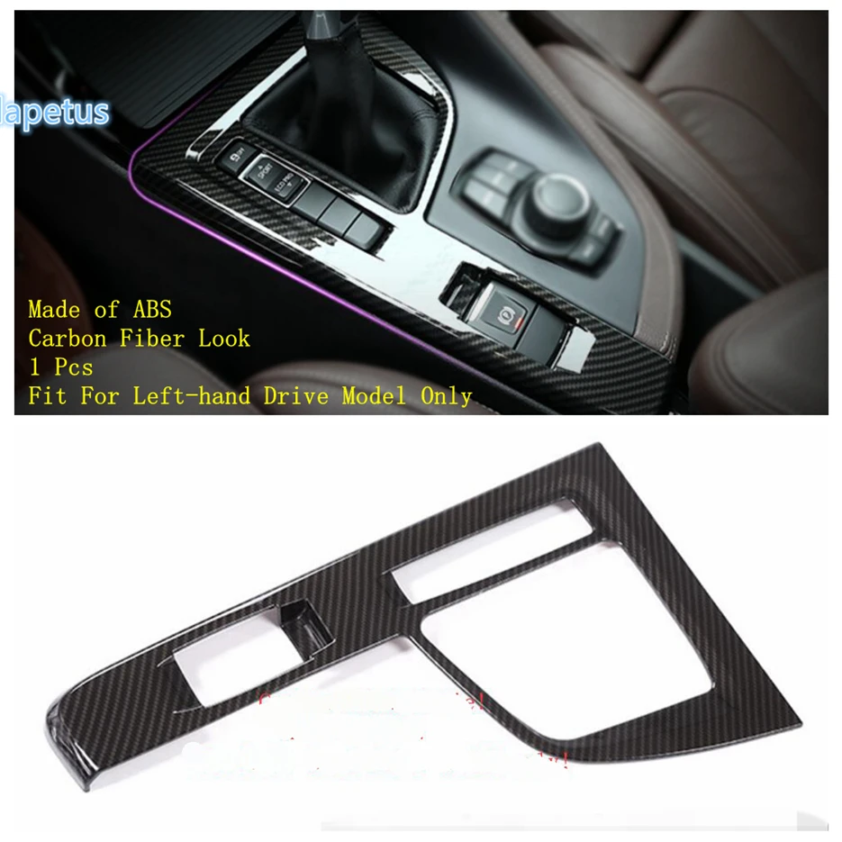 

Lapetus Carbon Fiber Look Interior Refit Kit For BMW X2 F39 2018 - 2020 Head Lamps / Air AC Panel / Gear Box Frame Cover Trim